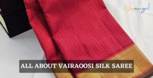 What is Vairaoosi Silk Saree? A Simple Guide to the ‘Diamond Needle’ Look