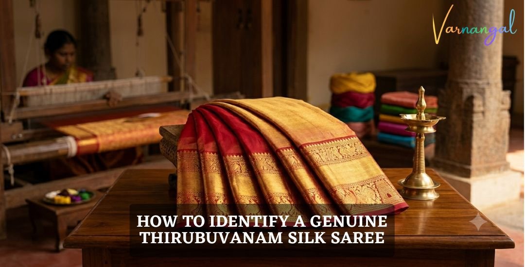 You are currently viewing How to Identify a Genuine Thirubuvanam Silk Saree?