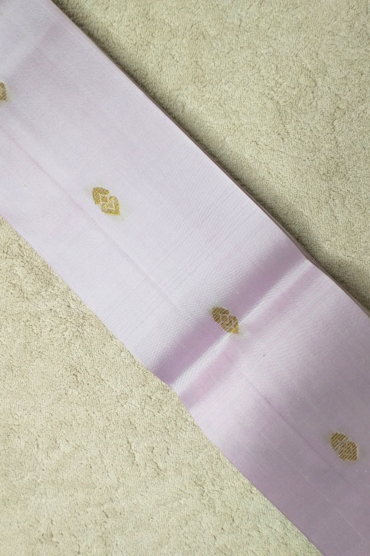 Lavender Colore Thirubuvanam Handloom Silk Saree