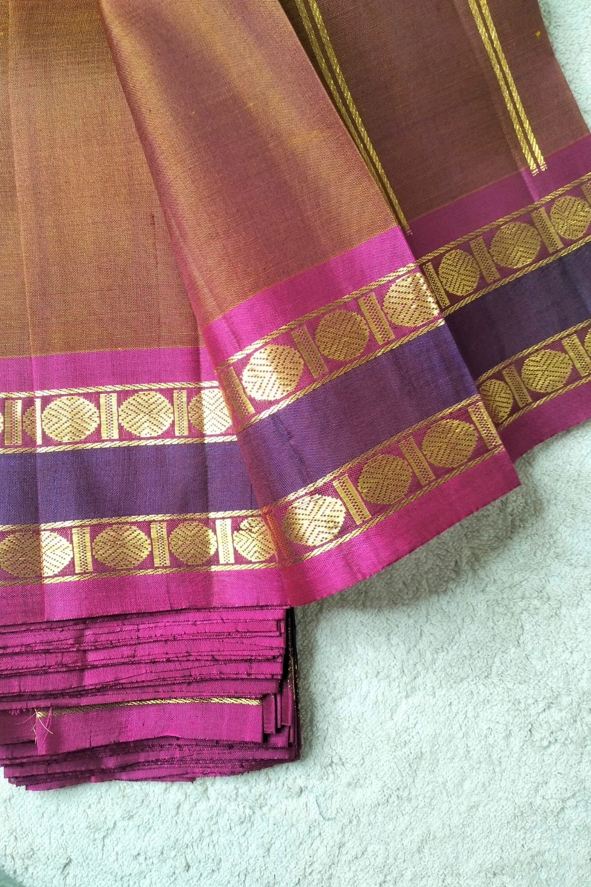 Retta Petta Border Silk Saree
