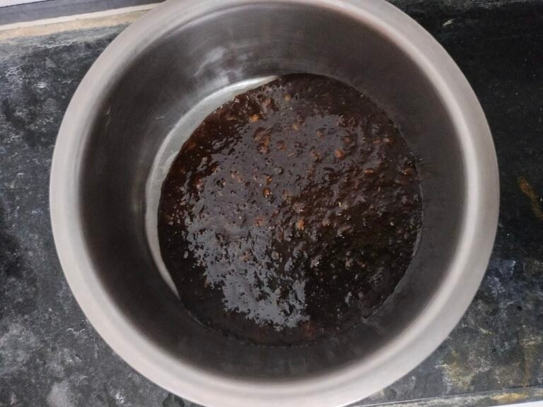 Homemade Deepavali legiyam served in a small bowl in Chennai