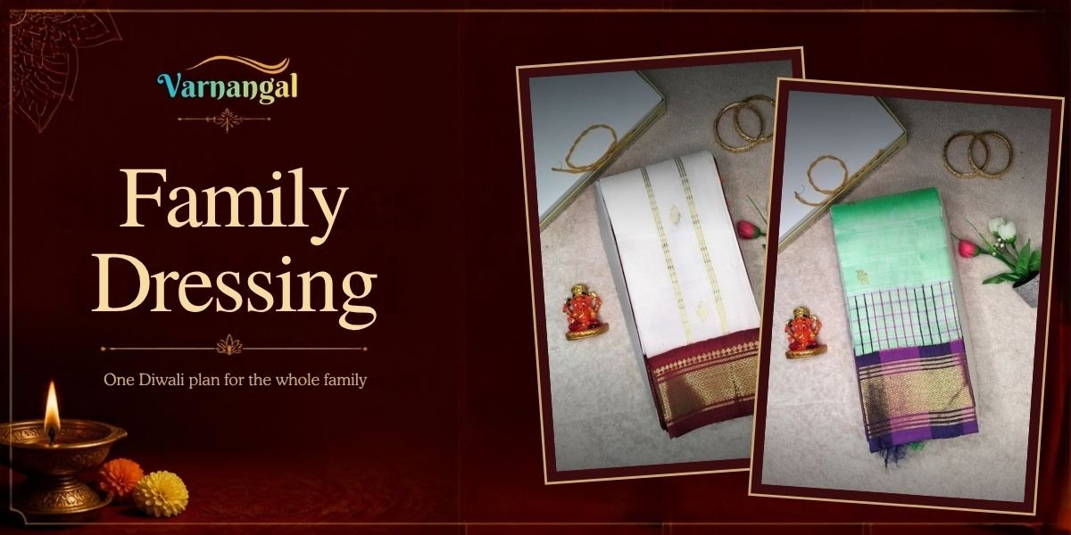 You are currently viewing Diwali Outfit Ideas for Family: A Dressing Plan from Pooja to Evening